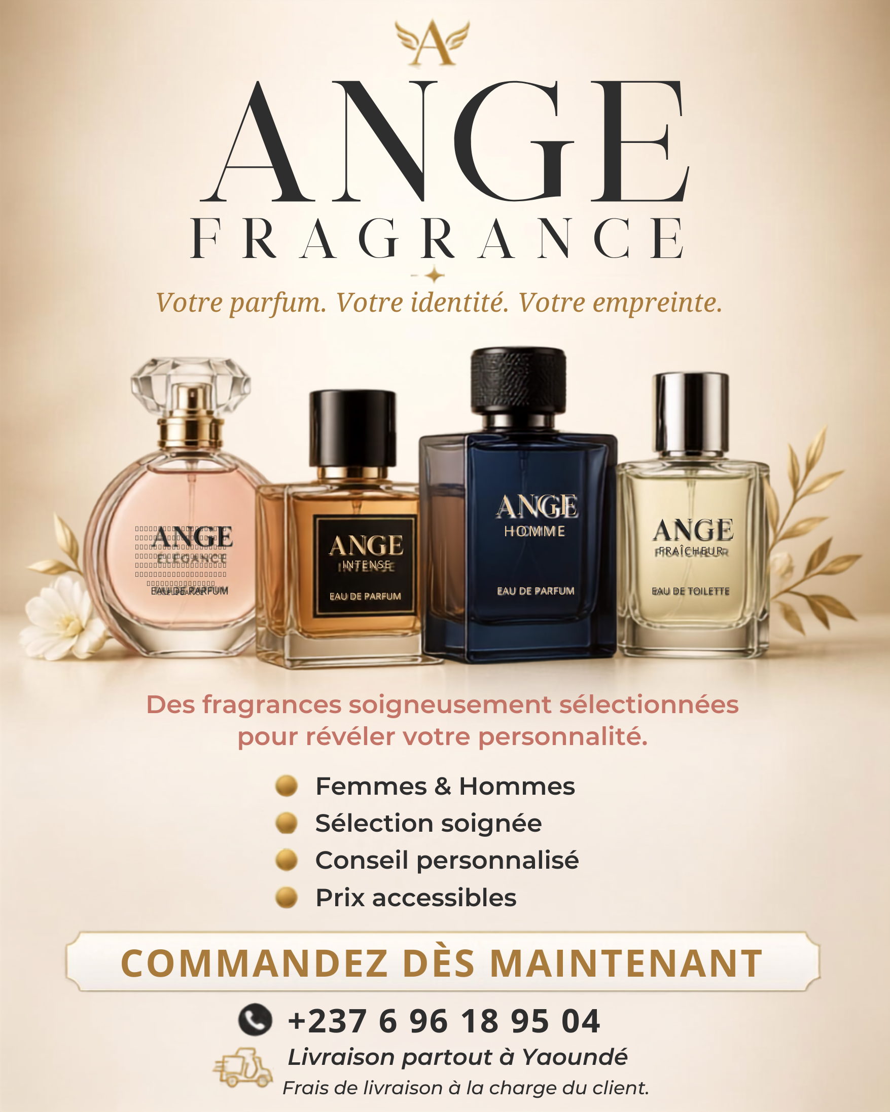 Ange Fragrance — Affiche publicitaire (1)